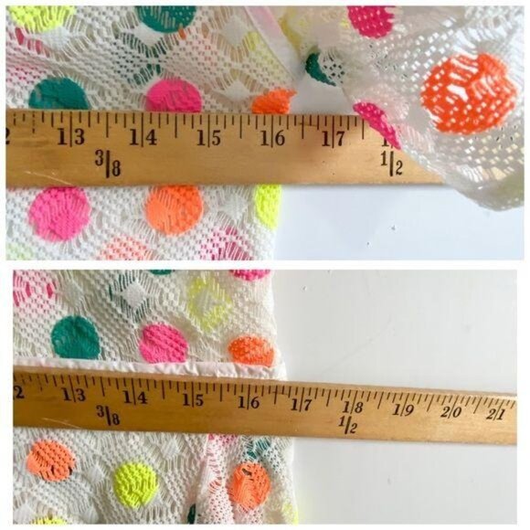 Ter et Bantine Multicolor Dot Knit Dress Cream 38 Made in Italy - Picture 16 of 16